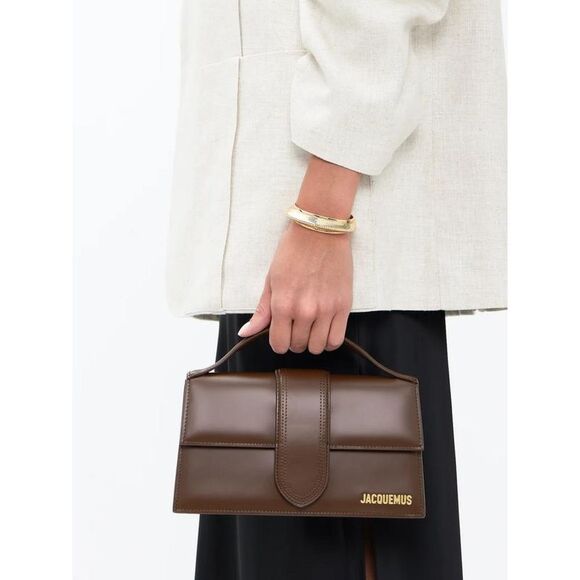 Jacquemus Le Bambino Structured Handbag Women Brown Handbags - Picture 2 of 6